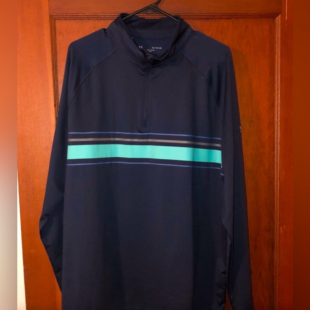 Under Armor Quarter zip golf polo sweater